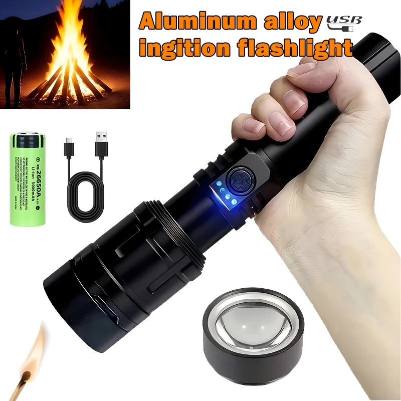 Spark Plug - Ultra krachtige zaklamp Concentraterende ontsteking Zaklamp