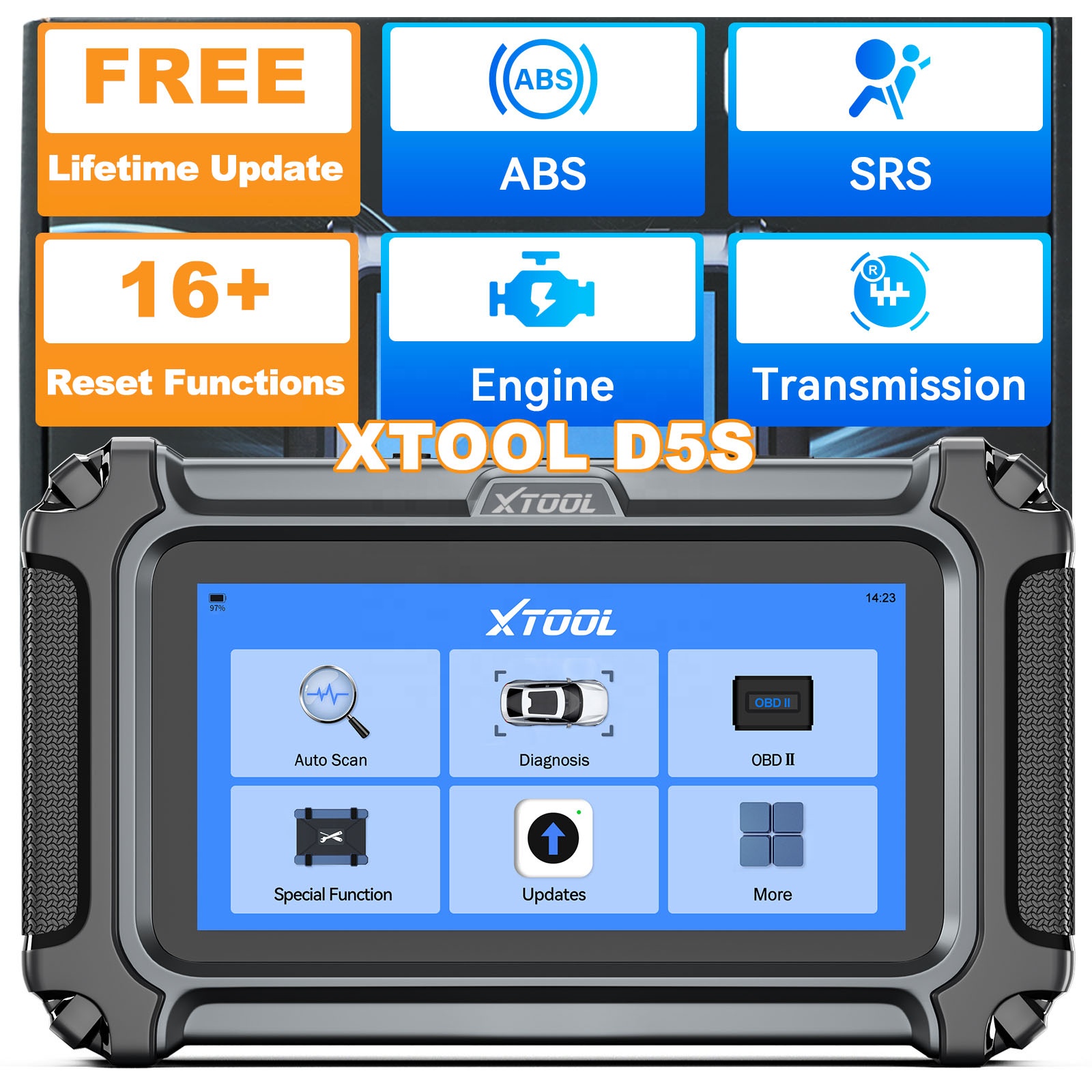 Car Diagnostic Tool - Voor D5S Obd2 Scanner 12V Levenslange