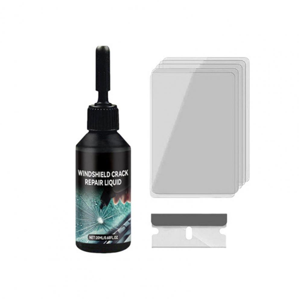 Car Repair Tools - Autoruitreparatieset voor scheuren, chips, UV-glasreparatievloeistof, permanente