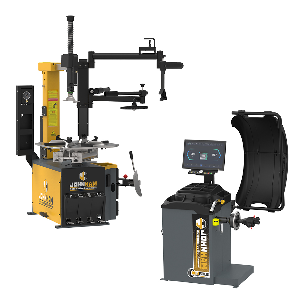 Car Lift - Johnham Automatische Hefkolom Bandenwisselmachine en Automatische