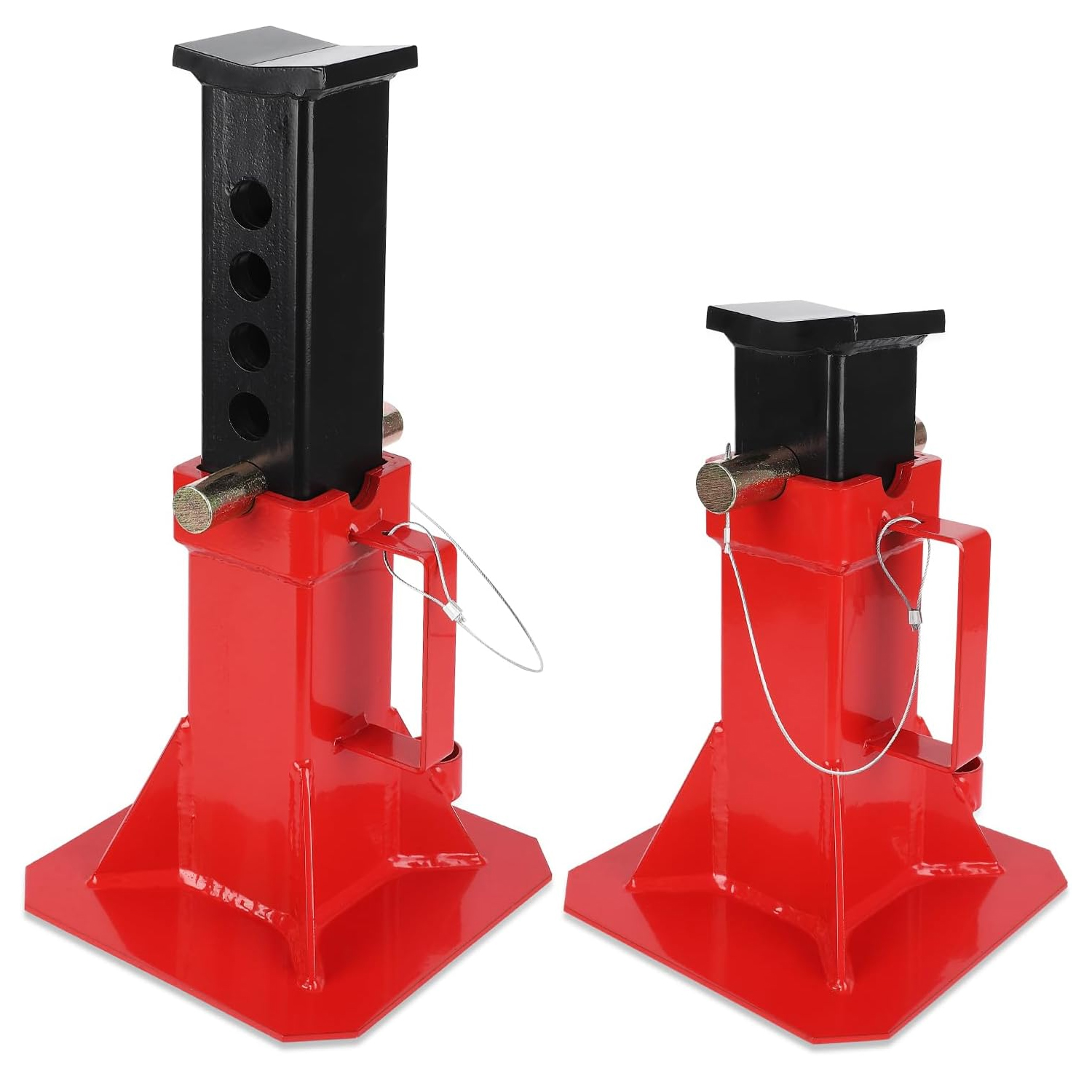 Car Jack - Autokrikken Staal 12 Ton Draagvermogen Rood