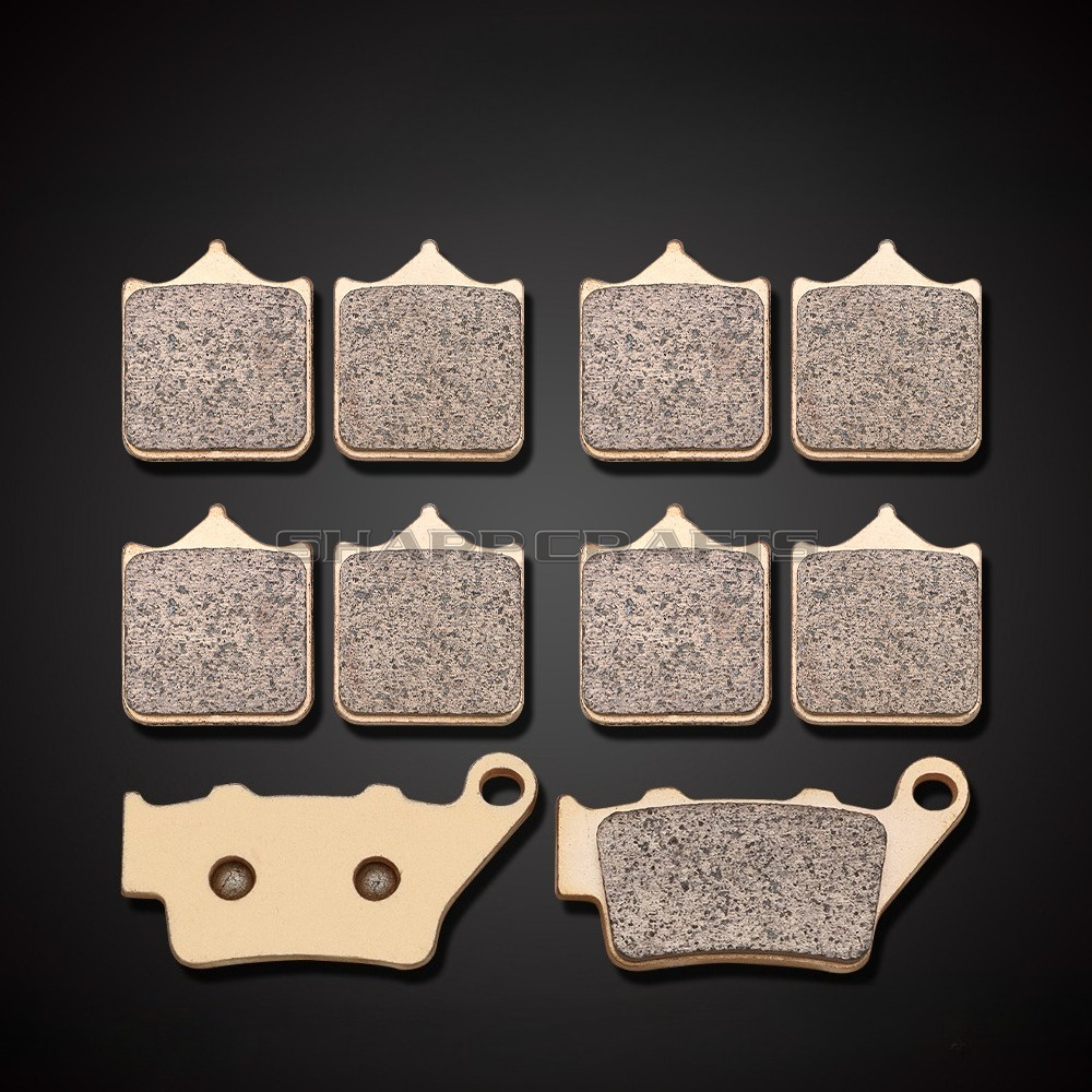 Brake Pad Set - Motorfiets Voor- en Achterremklauwen Set voor
