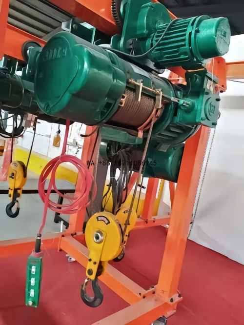 Car Jack - 5T CD Staaldraad Elektrische Takel Anti-Spin