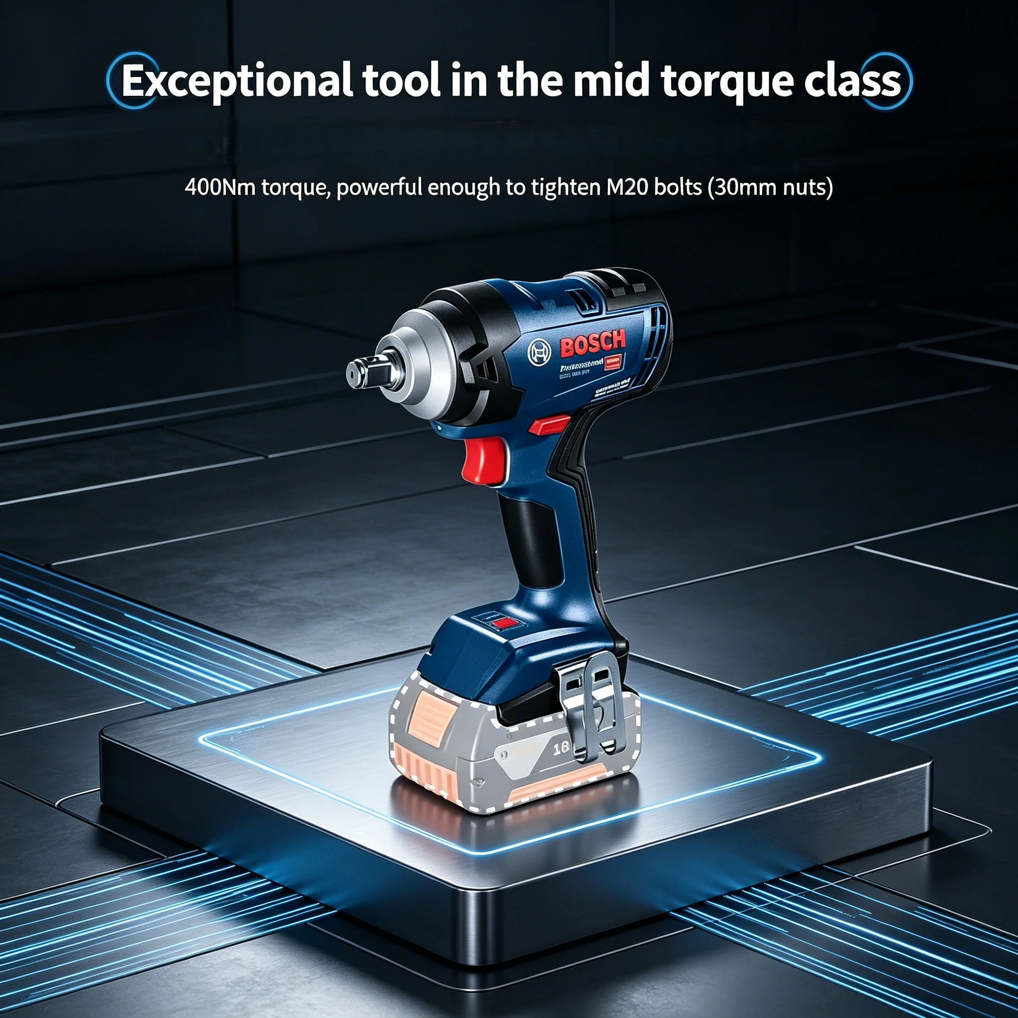 ‌ Bosch GDS 18V-400 18V Borste - Torque Wrench recensie en prijs