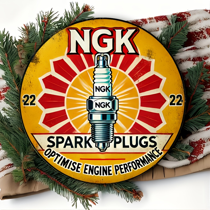 NGK Spark Plug Metal Tin Sign, - Spark Plug recensie en prijs