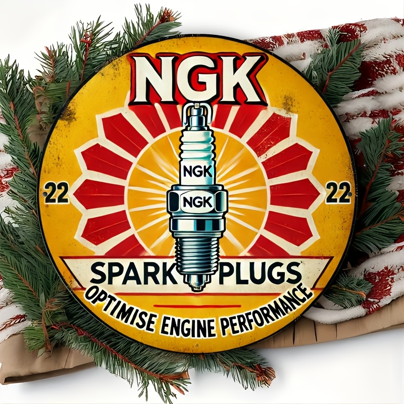 NGK Spark Plug Metal Tin Sign, - Spark Plug recensie en prijs