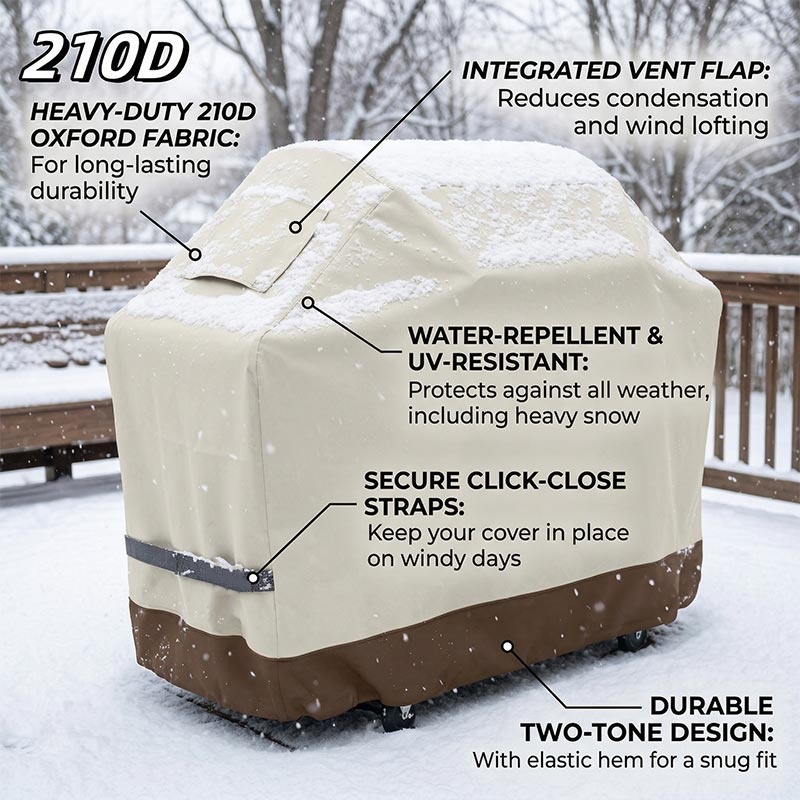 210D BBQ Beige Barbecue Grill  - Spark Plug recensie en prijs
