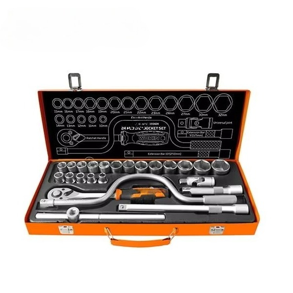 155424 24-delige 1/2 inch gere - Socket Set recensie en prijs