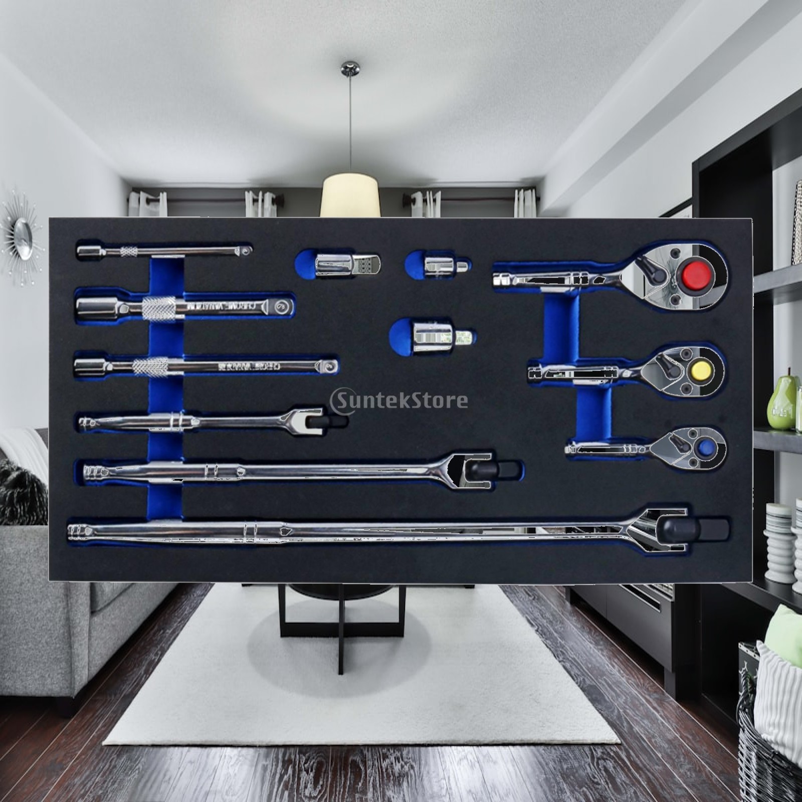 12-delige ratelgereedschapset  - Socket Set recensie en prijs