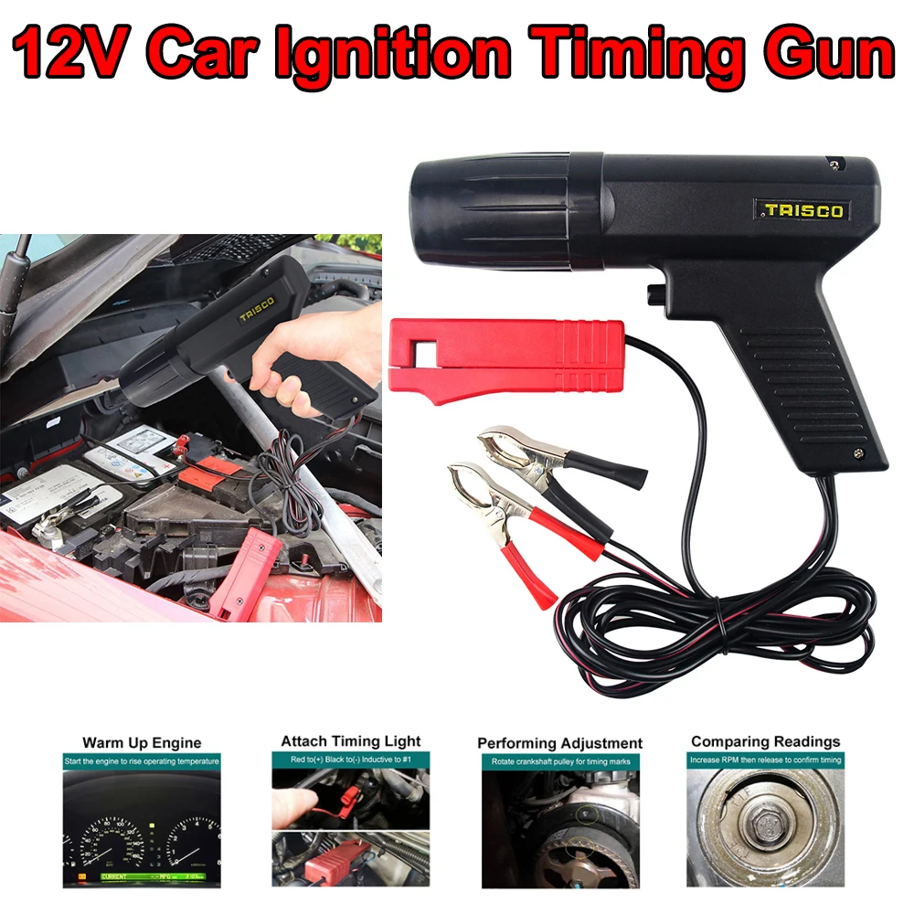 12V Auto Ontsteking Timing Pis - Timing Light Gun recensie en prijs