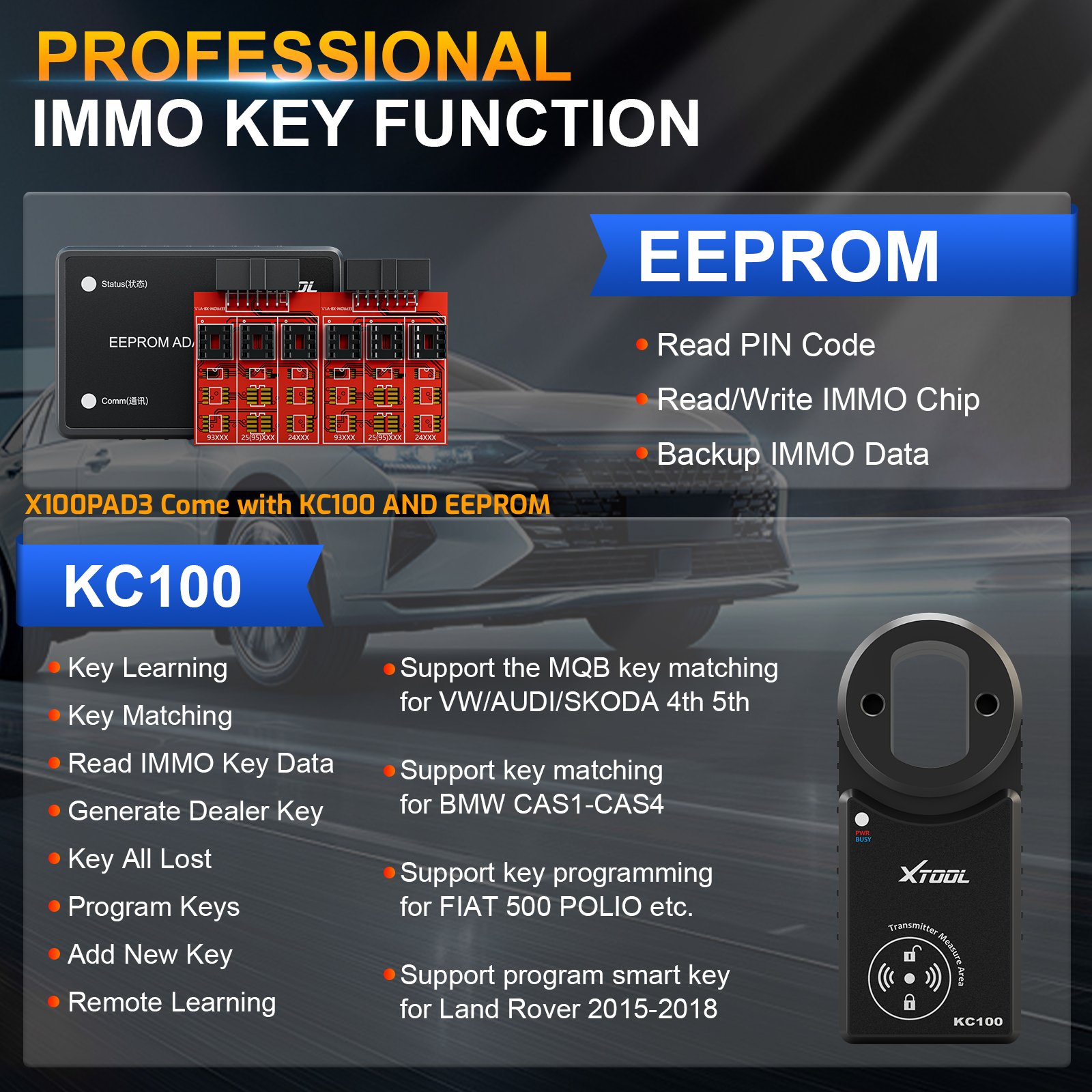 XTOOL X100 PAD3 Automotive Sle - Car Diagnostic Tool recensie en prijs