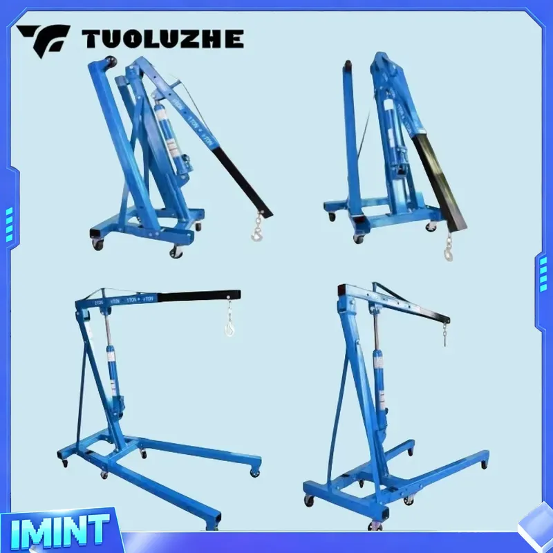 2-tons opvouwbare blauwe auto- - Car Lift recensie en prijs