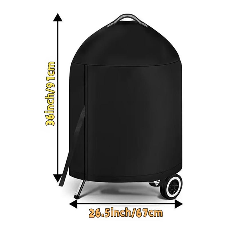 Zwarte ronde buiten grillhoes  - Spark Plug recensie en prijs